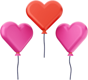 Valentine Balloon PNG