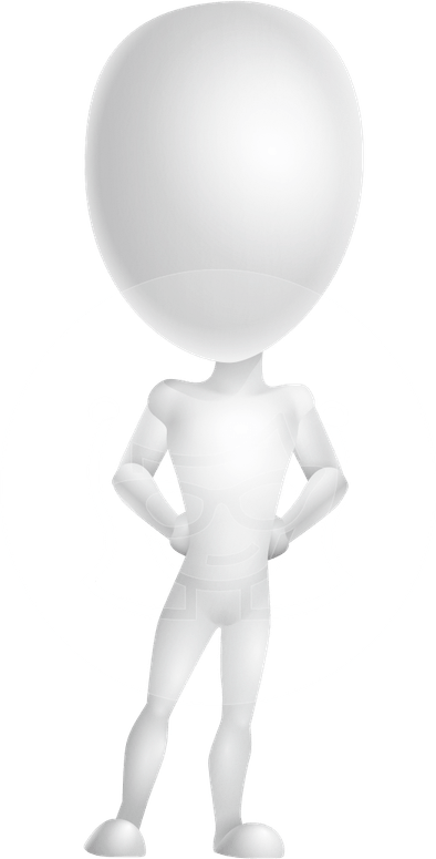3d Man PNG