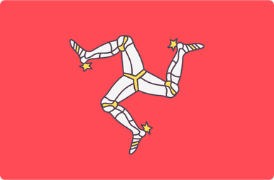 Isle Of Man Flag PNG