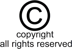 Copyright All Rights Reserved Symbol PNG