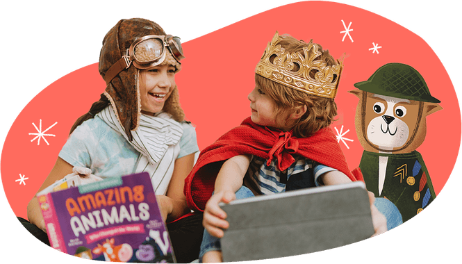 Kids Reading Book PNG