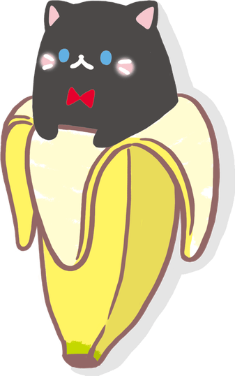 Banana Cat PNG
