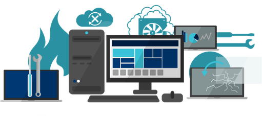 Computer Repair It Services PNG