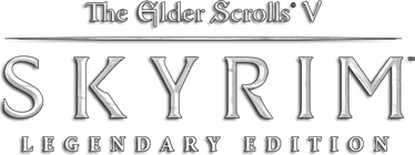 The Elder Scrolls V Skyrim Logo PNG