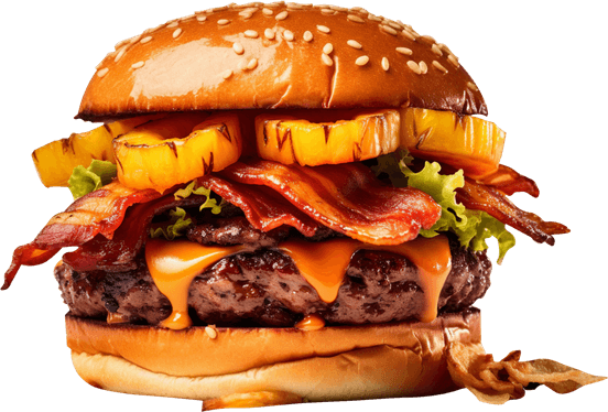 Bbq Burger PNG