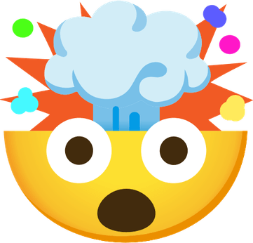 Exploding Head Emoji PNG