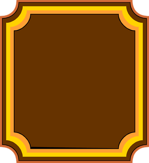 Blank Award Plaque PNG