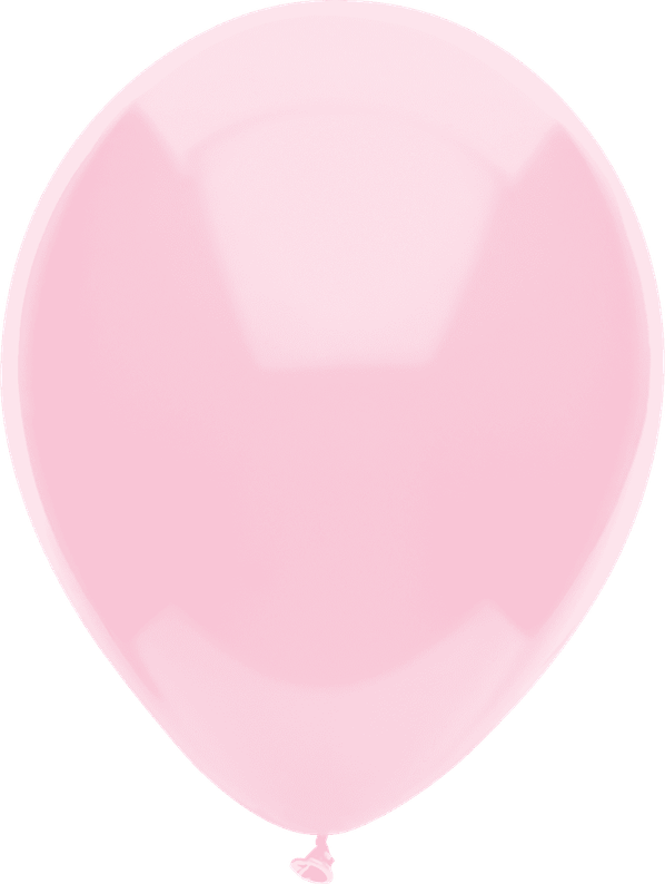 Pink And Silver Balloon PNG