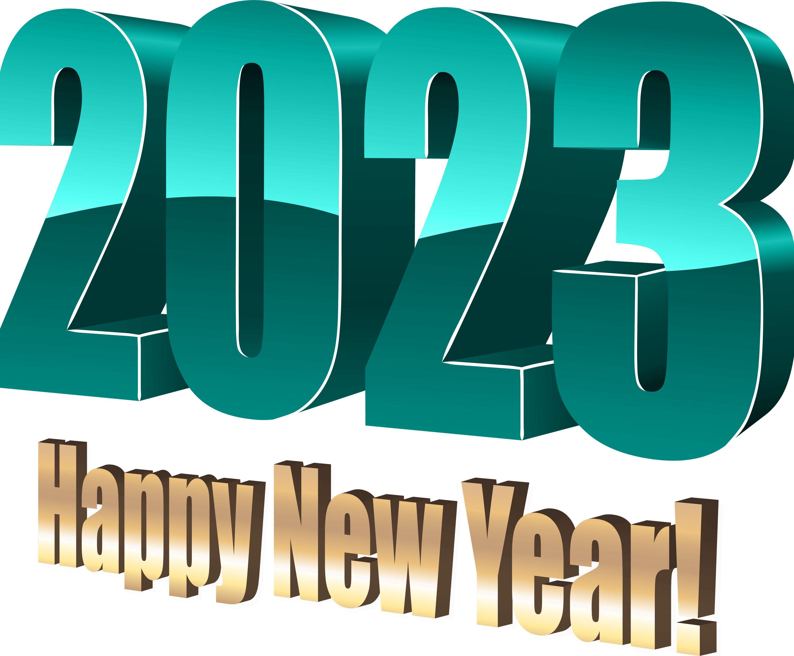 Happy New Year 2023 PNG