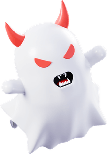 Ghost Red Eyes PNG