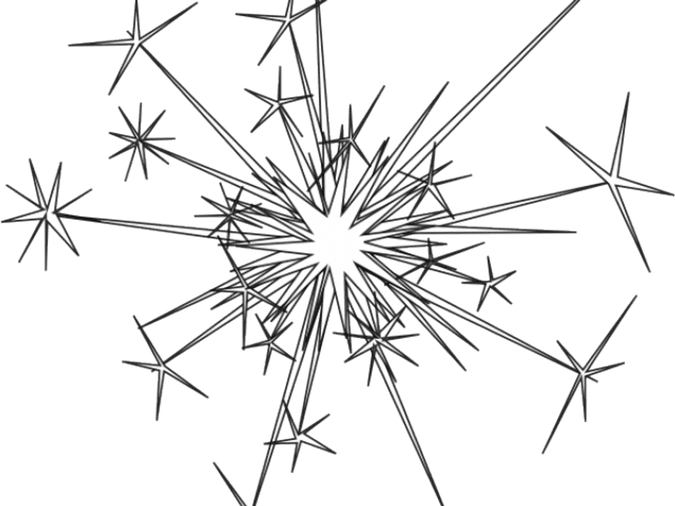 Sparkle Fireworks PNG