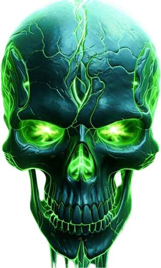 Scary Skull PNG