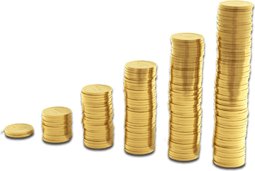 Coin Stack PNG