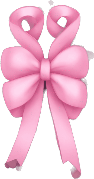 Pink Coquette Bow PNG