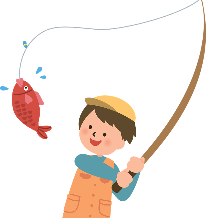 Fishing Cartoon PNG