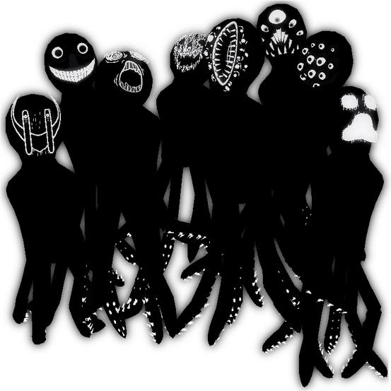 Analog Horror Eyes PNG