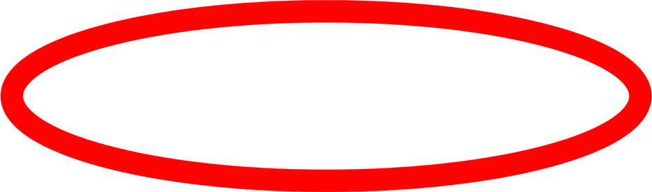 Red Oval PNG