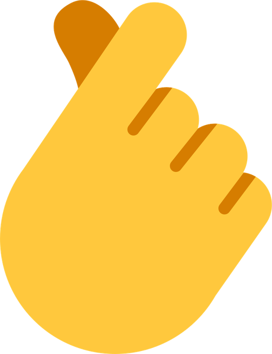 Fingers Crossed Emoji PNG
