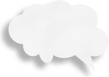Speech Bubble White PNG