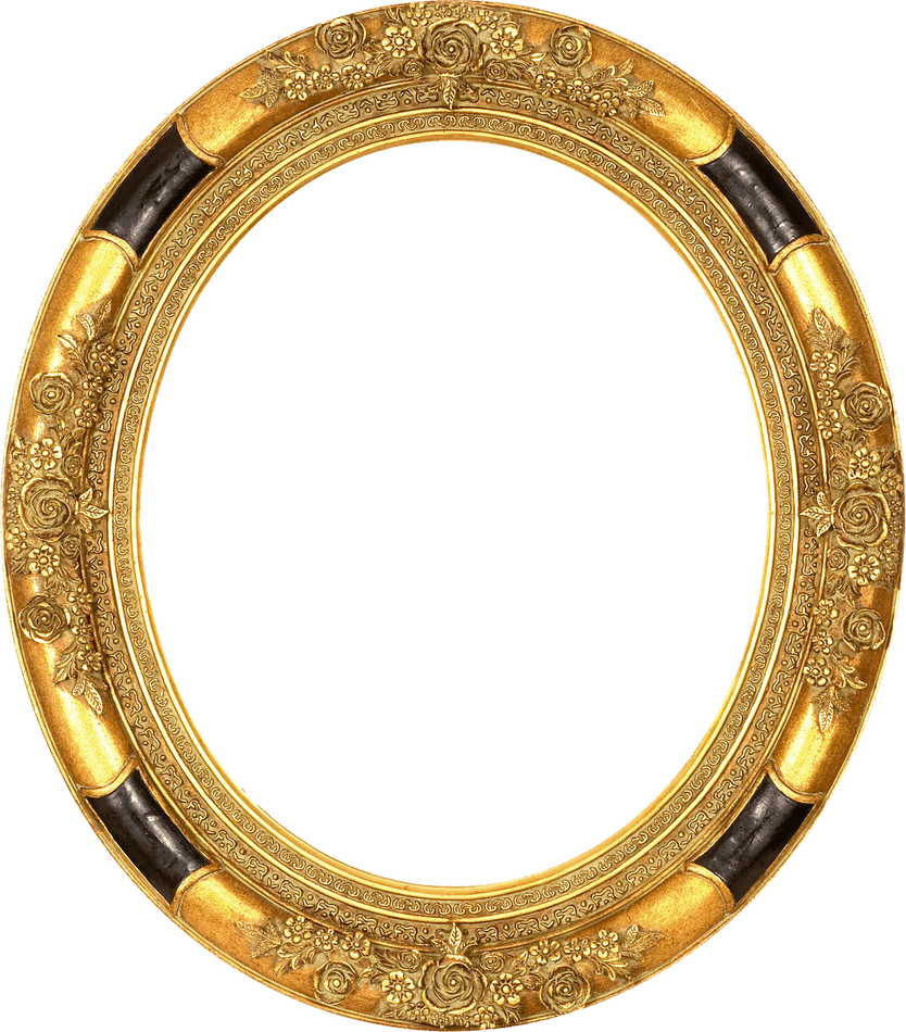 Gold Frame PNG