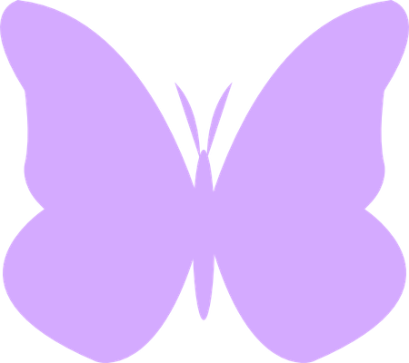 Lilac Butterfly PNG