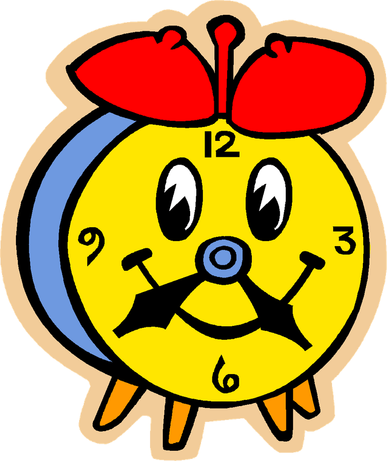 Cartoon Clock PNG