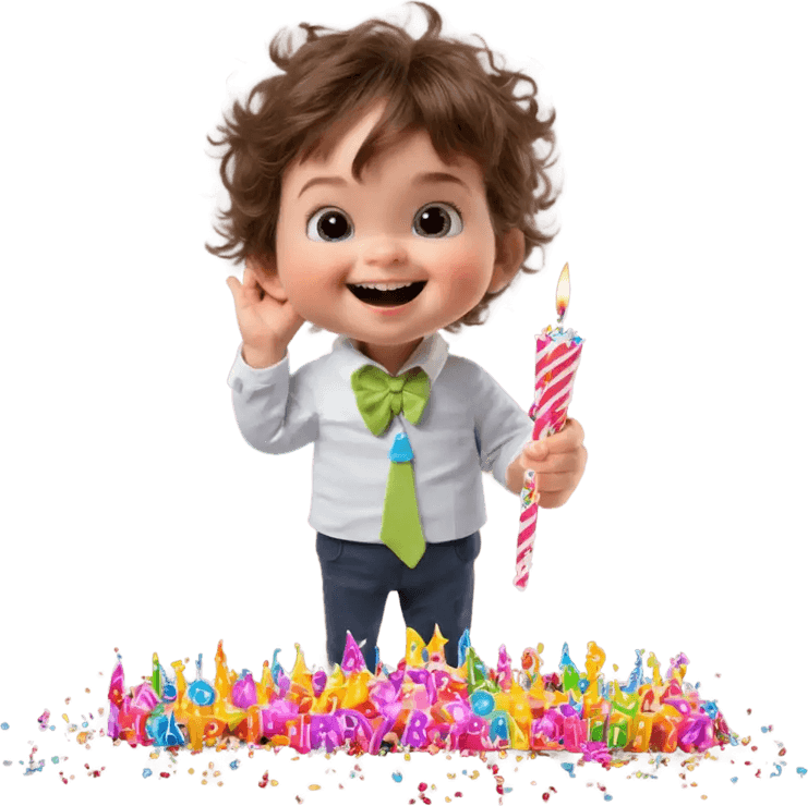 Happy Birthday Cocomelon PNG
