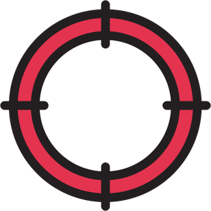 Grunge Red Circle PNG