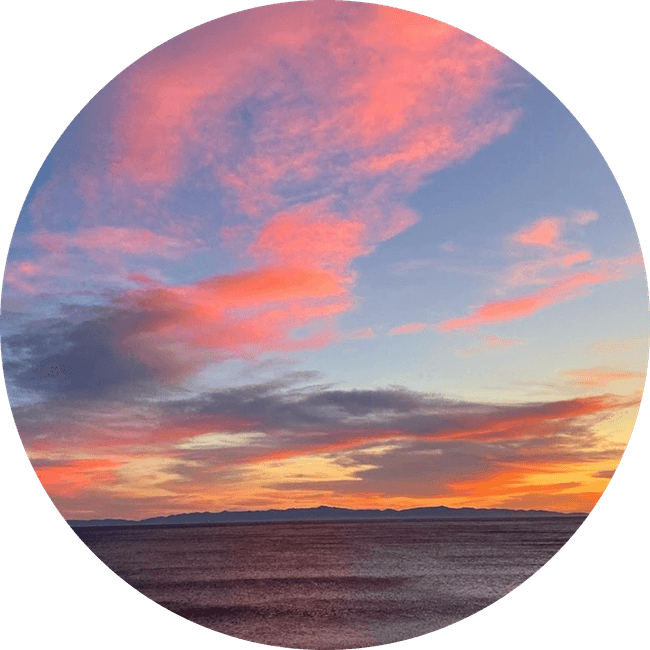 Aesthetic Theme Sunset PNG