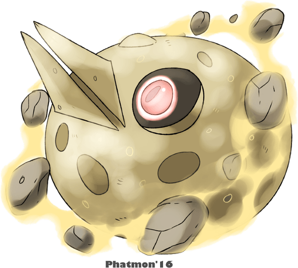 Lunatone Pokemon PNG