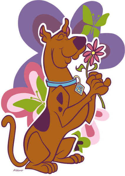 Scooby Doo Flower PNG
