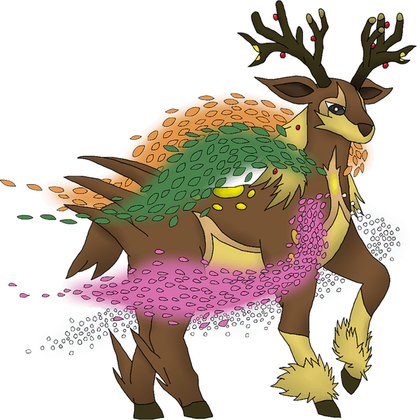 Sawsbuck Pokemon PNG