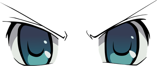 Blue Eyes Anime PNG