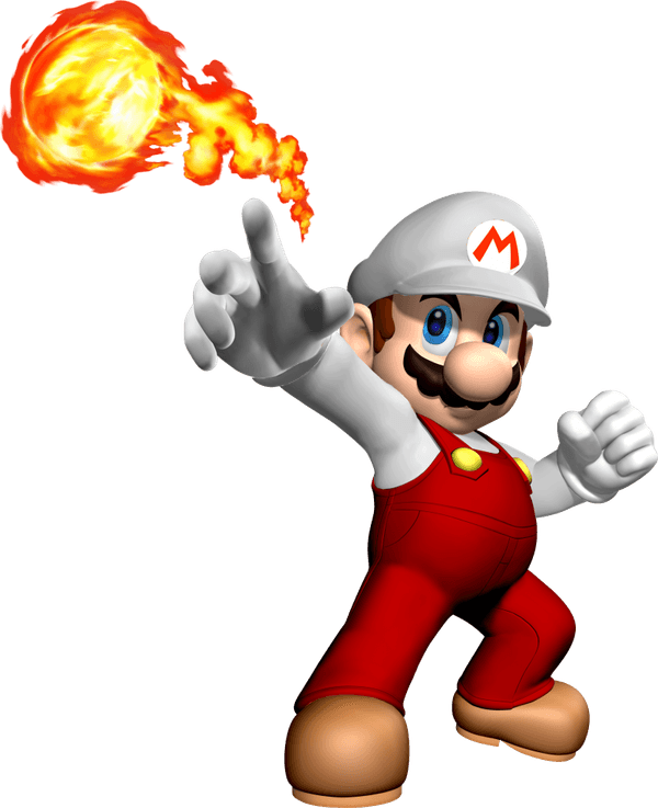 Fire Flower Mario PNG