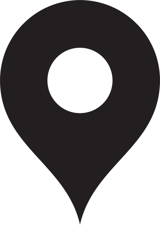 Map Pin Black PNG