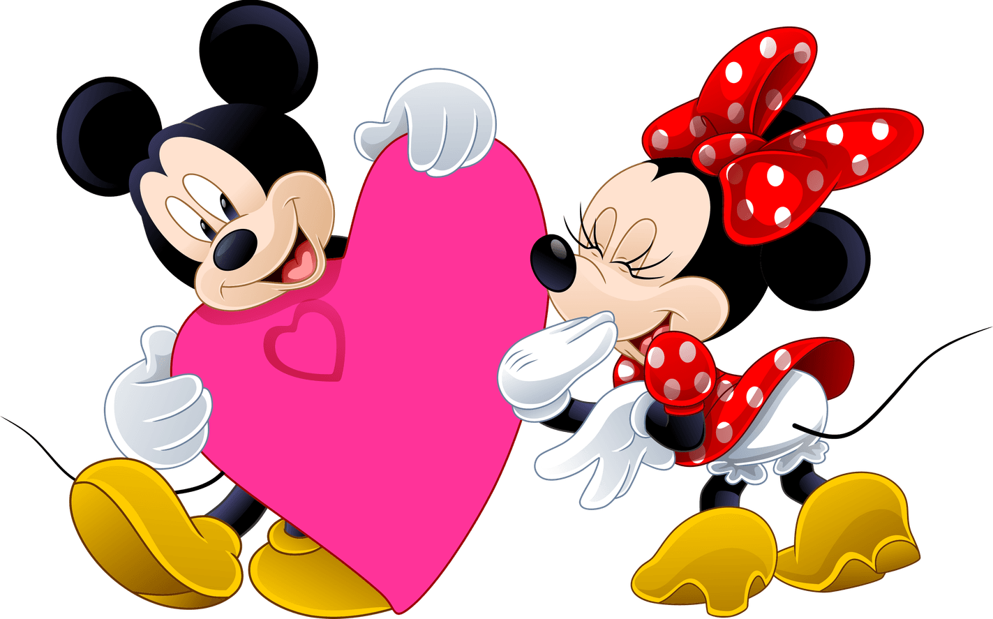 Mickey And Minnie PNG