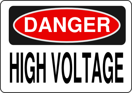 High Voltage Sign PNG