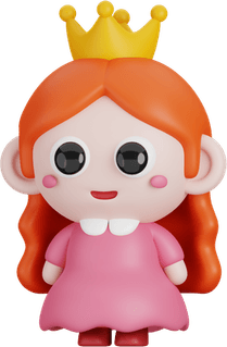Princess Daisy Crown PNG