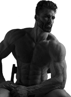 Gigachad PNG