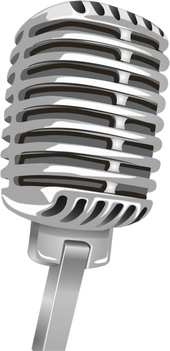 Retro Microphone PNG