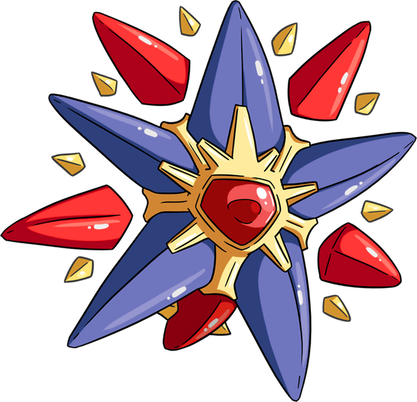 Staryu Pokemon PNG