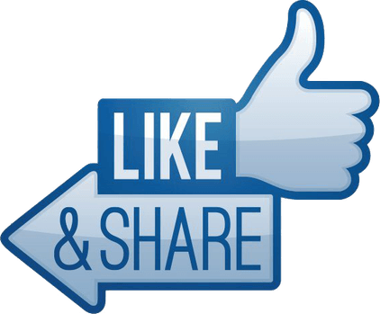 Like Share Subscribe Button PNG