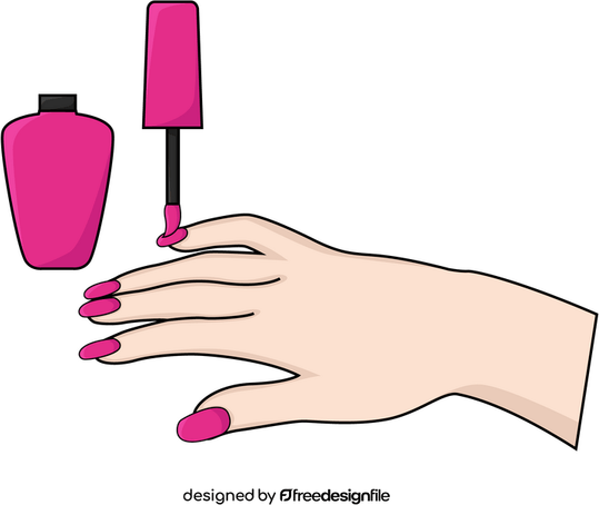 Nail Polish Emoji PNG