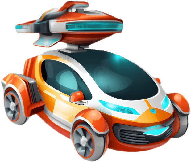 Drone Car PNG