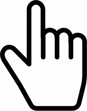 Hand Cursor PNG