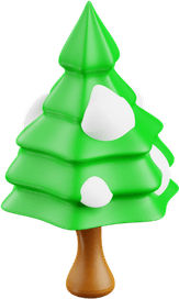 Mario Christmas Tree PNG