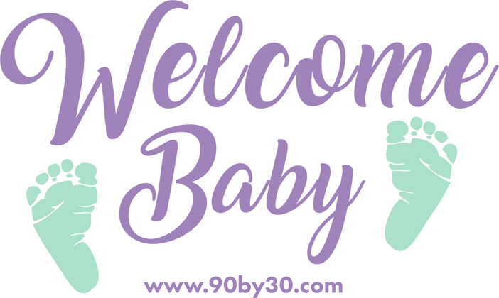 Welcome Baby PNG