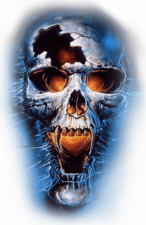 Evil Skull PNG