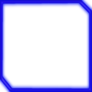 Futuristic Border PNG