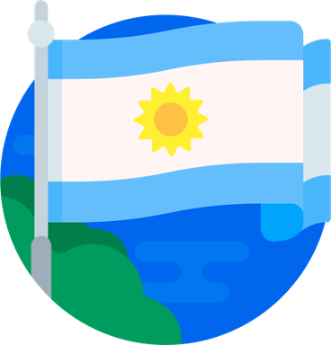 Argentina Flag PNG